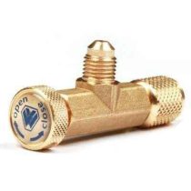 Réz elzáró szelep split rendszerhez 1/4" SAE