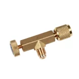 Réz elzáró szelep split rendszerhez 1/4" SAE