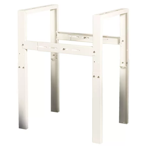 Klímatartó teleszkópos talajra, epoxi-festéssel, 400 x 450 mm. 230 kg