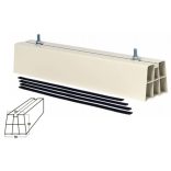 Klímatartó lapos tetőre 90x80x1000mm