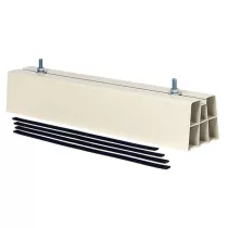 Klímatartó lapos tetőre 1 db / 120x72x420 mm