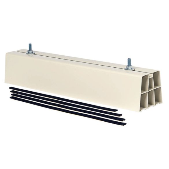 Klímatartó lapos tetőre 1 db / 120x72x420 mm