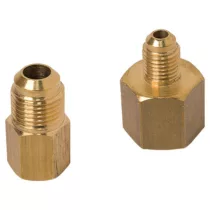 Réz átalakitó közcsav, 1/2" -3/8" Apa-Anya