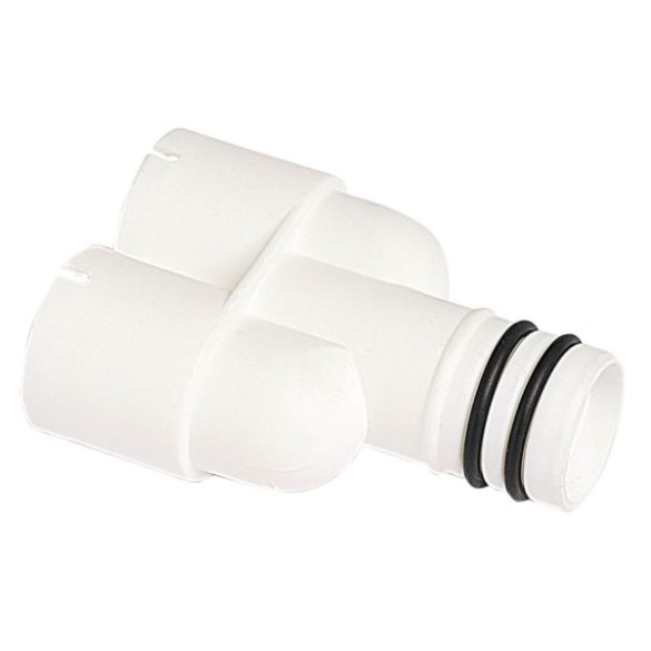 Flexibilis kondenzvíz csőhöz hármas elágazó idom, szimmetrikus 18/20 mm
