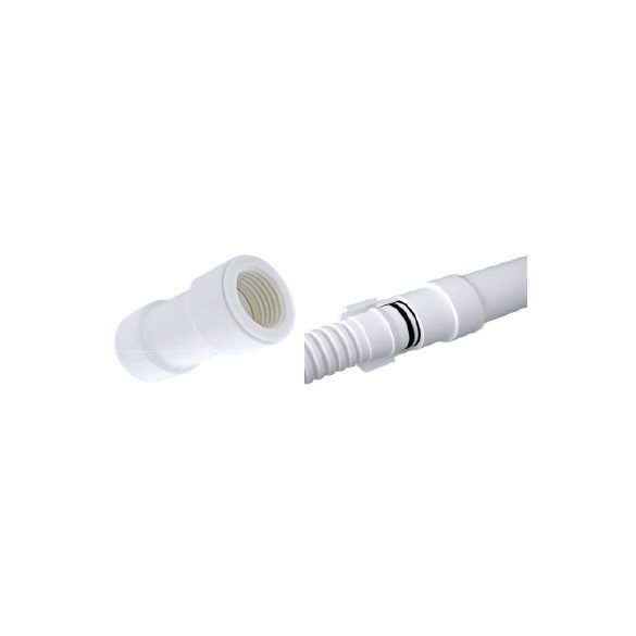 Merev-flexibilis csőcsatlakozó idom pvc 20/25 mm