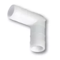 Toldó spirális kondezvíz csőhöz 90°-os idom 16 mm