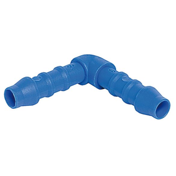 Flexibilis kondenzvíz átlátszó cső toldó 90°, d=6 mm