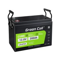 Green Cell akkumulátor LiFePO4 200Ah 12,8V 2560Wh
