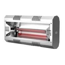   HATHOR Infra hősugárzó 2x2000W 2x9A IP65 csökkentett fényerő (fehér)