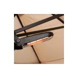 Lucciola Infra hősugárzó 1200W függőlegesen szerelhető, kapcsolóval és vezetékkel