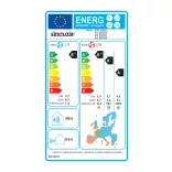 SINCLAIR MARVIN SIH + SOH-09BIM 2,7 KW Pezsgő