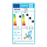 SINCLAIR MARVIN SIH + SOH-12BIM 3,5 KW Tengerészkék